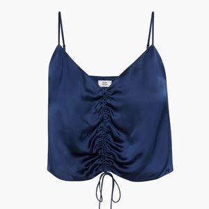 Little Moon by Aritzia Verso Camisole in Classic Navy (XS)